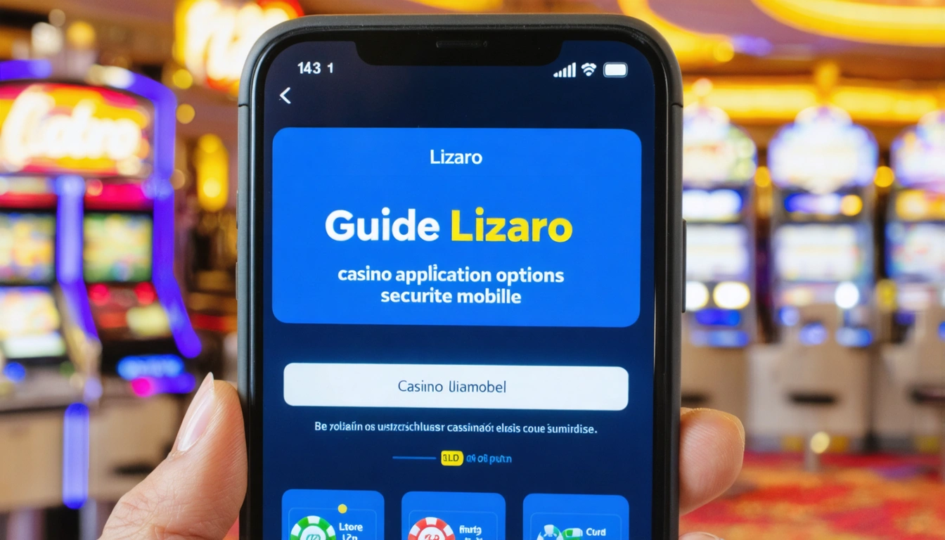 Guide Lizaro casino application options sécurité mobile