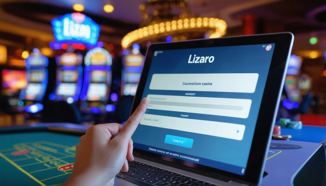 Connexion sécurisée Lizaro casino login et gestion du compte